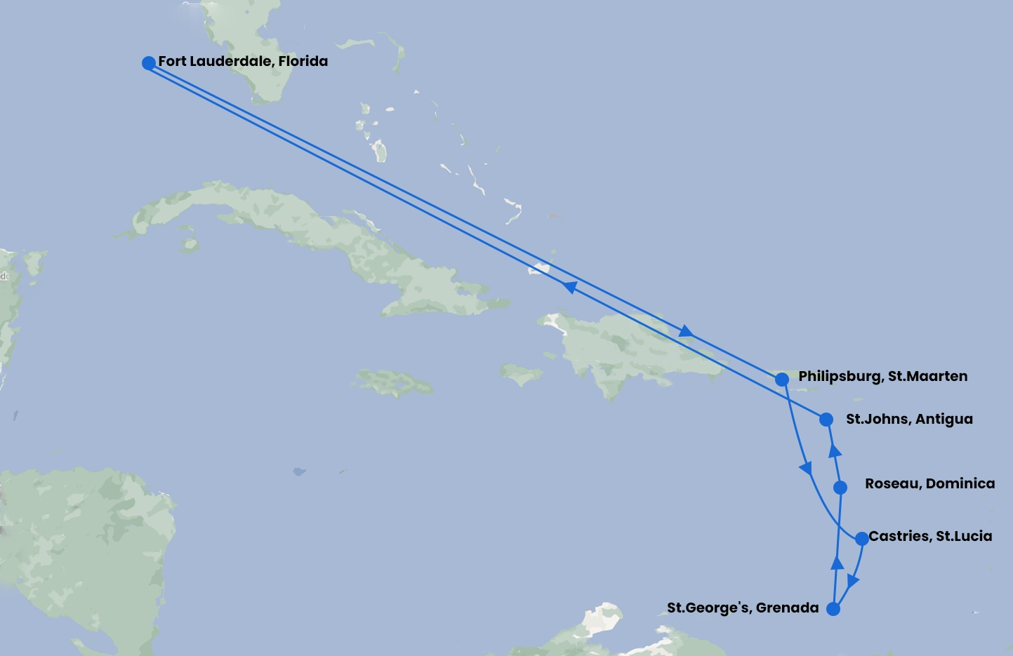 Miami & The Southern Caribbean with Celebrity Ascent